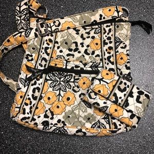 Vera Bradley crossbody bag and wallet
